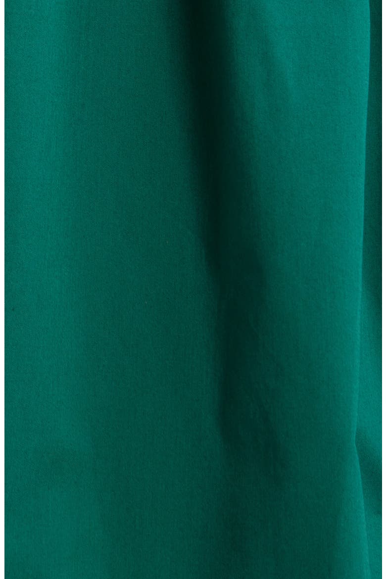 Ruffle Sleeve Cotton Poplin Dress, Alternate, color, AMAZONITE