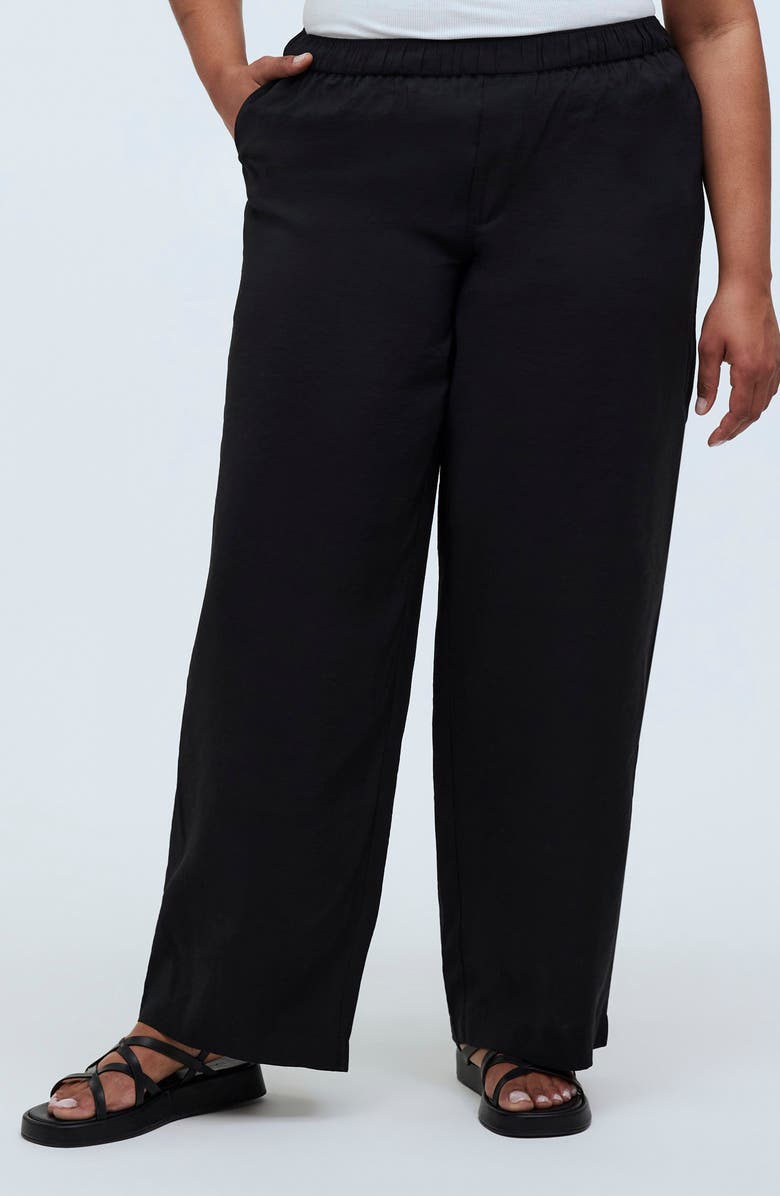 Madewell Softdrape Wide Leg Pants, Main, color,