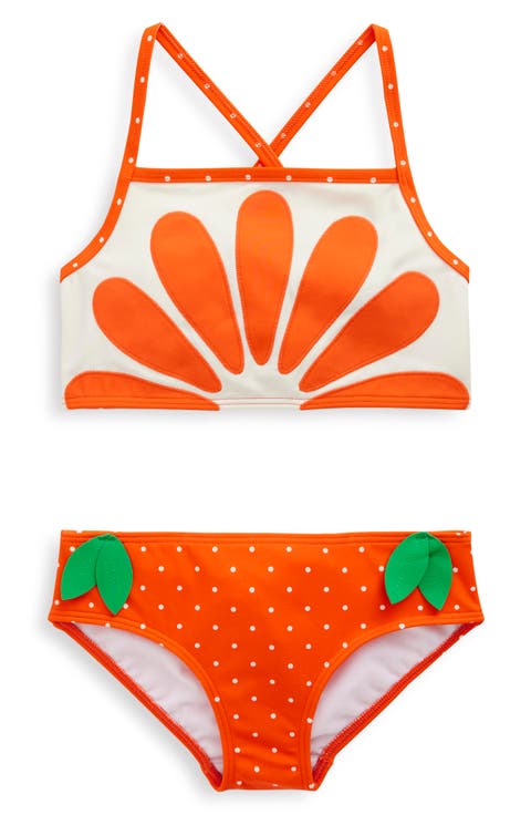 Kids' Embroidered Two-Piece Swimsuit (Toddler, Little Kid & Big Kid)