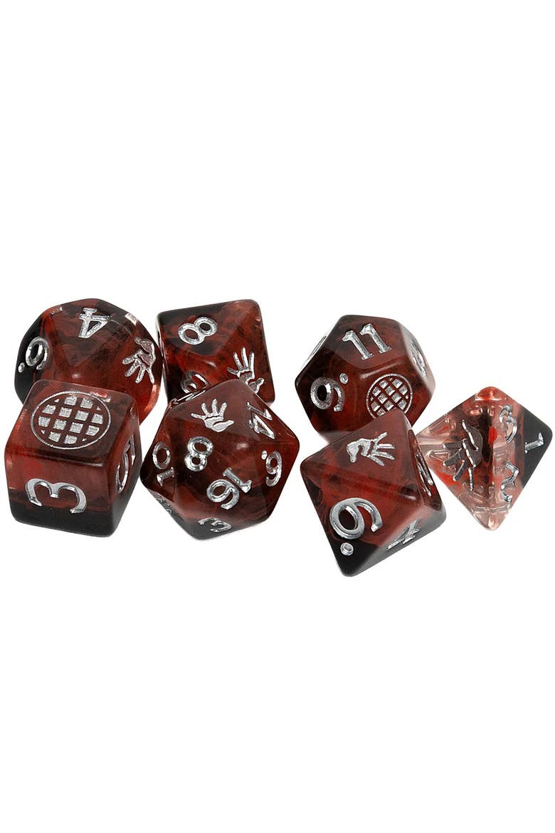 Adventure Dice Eleven, Alternate, color, Multicolored