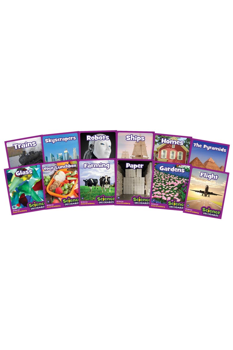 Science Decodables Phase 5 Nonfiction Educational Learning Set, Alternate, color, Multicolored