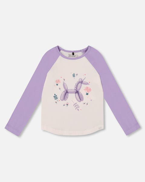 Jersey Raglan Sleeve Tee (Little Kid & Big Kid)