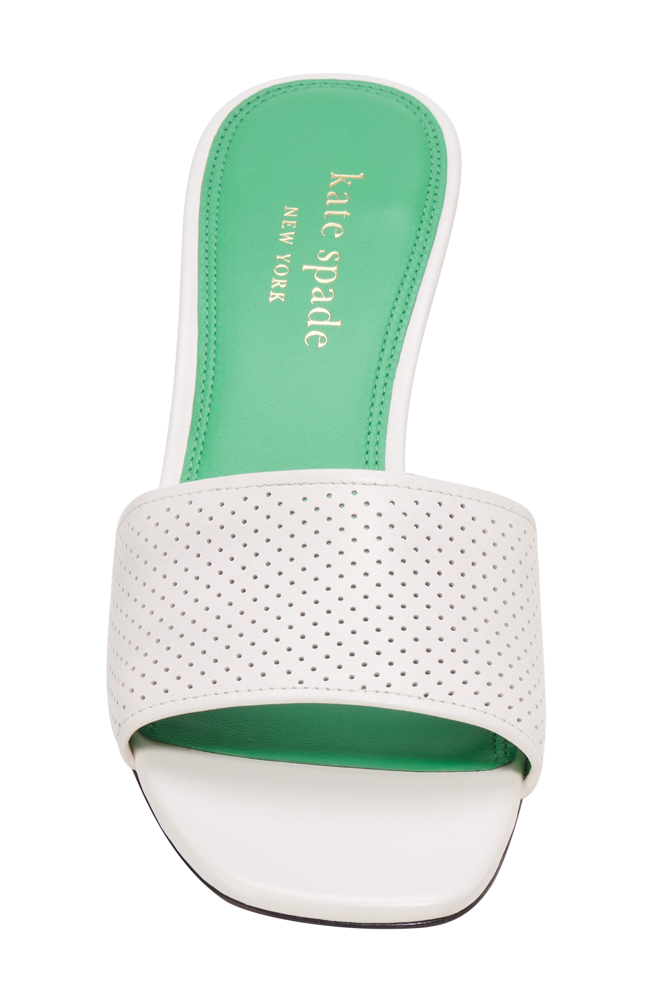 Kate Spade New York tee time kitten heel slide sandal, Alternate, color, 