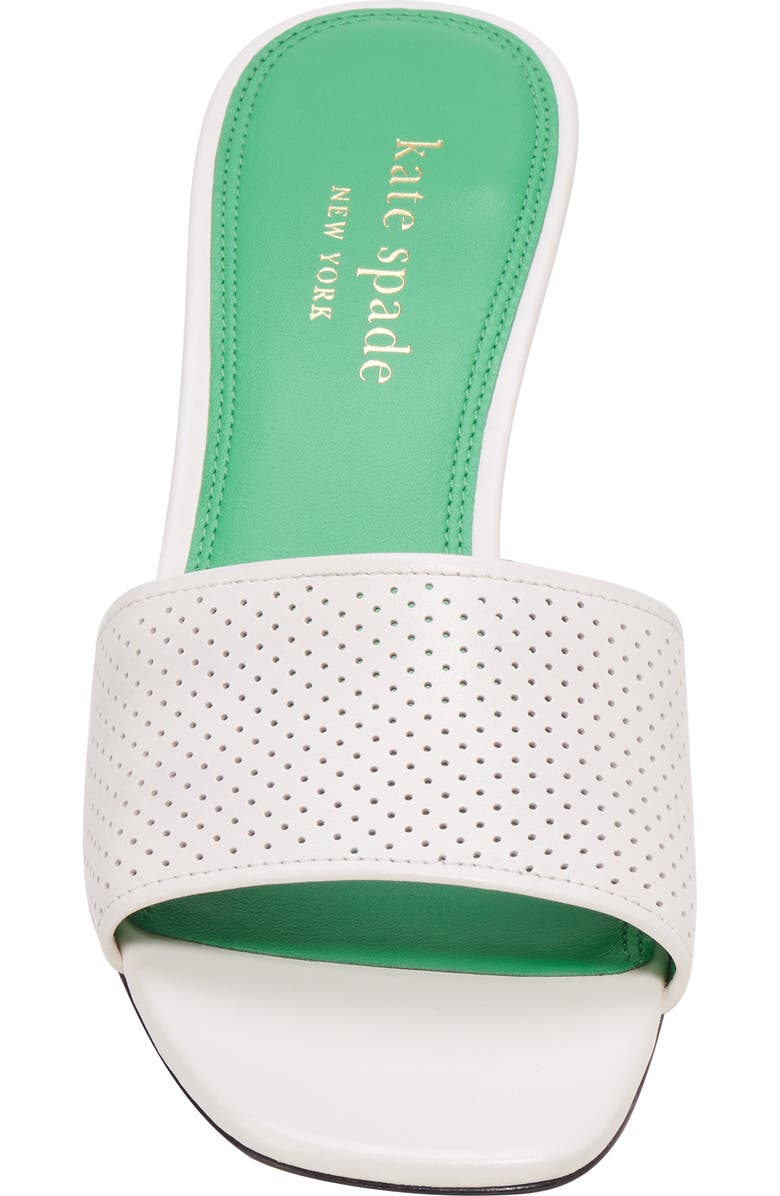 Kate Spade New York tee time kitten heel slide sandal, Alternate, color,