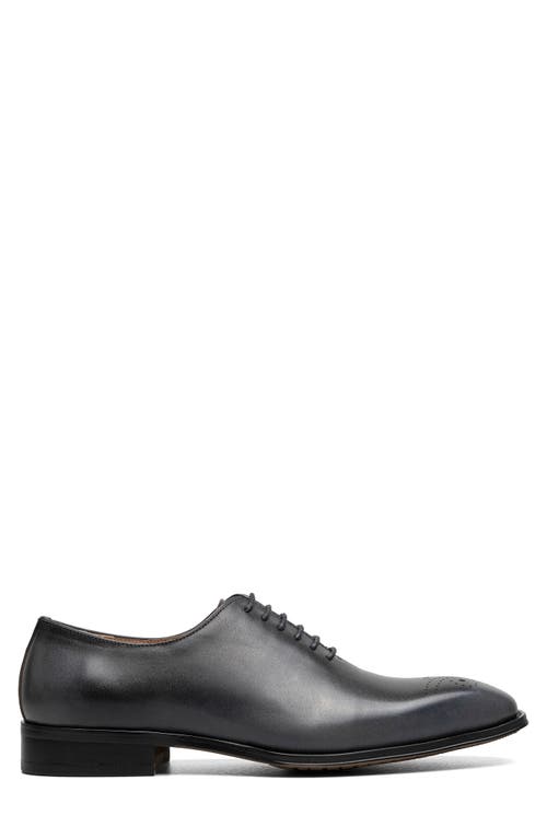 Stacy Adams Hallquist Embellished Toe Wholecut Shoe In Gray