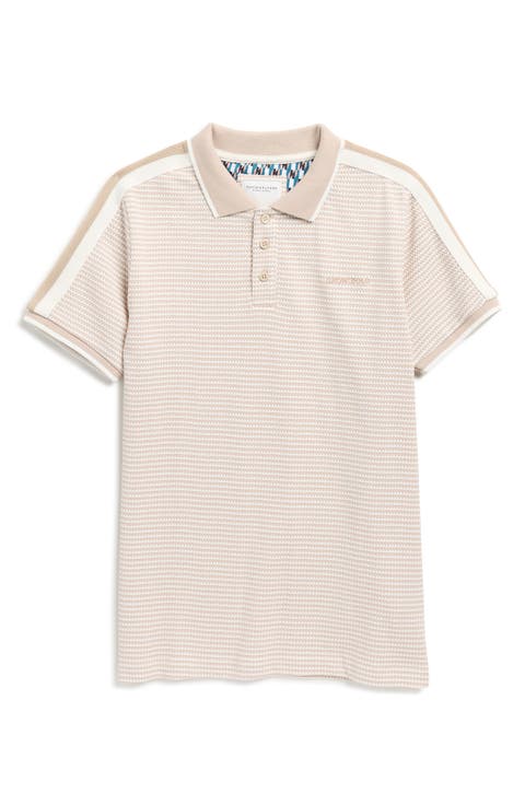 Kids' Tipped Cotton Knit Polo (Big Kid)
