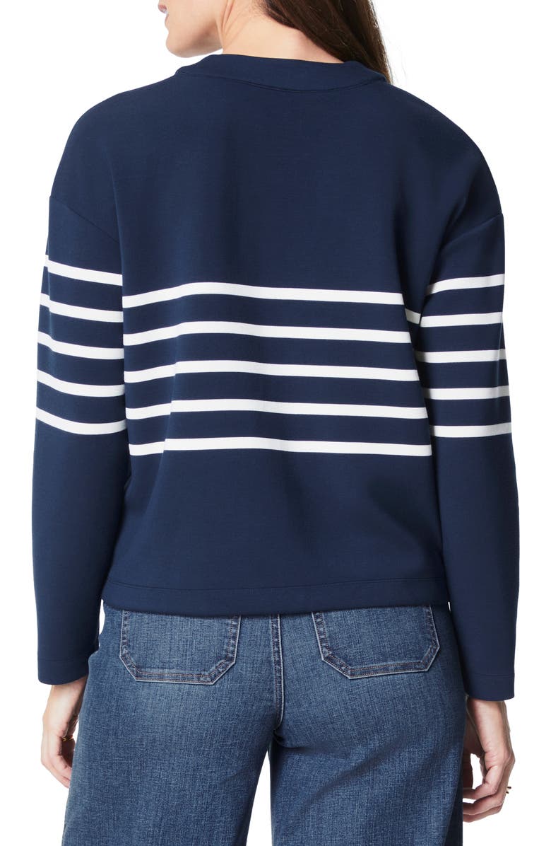 SPANX<sup>®</sup> AirEssentials Stripe V-Neck Cardigan, Alternate, color,