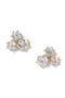 Natural Beauty Trio Crystal Stud Earrings