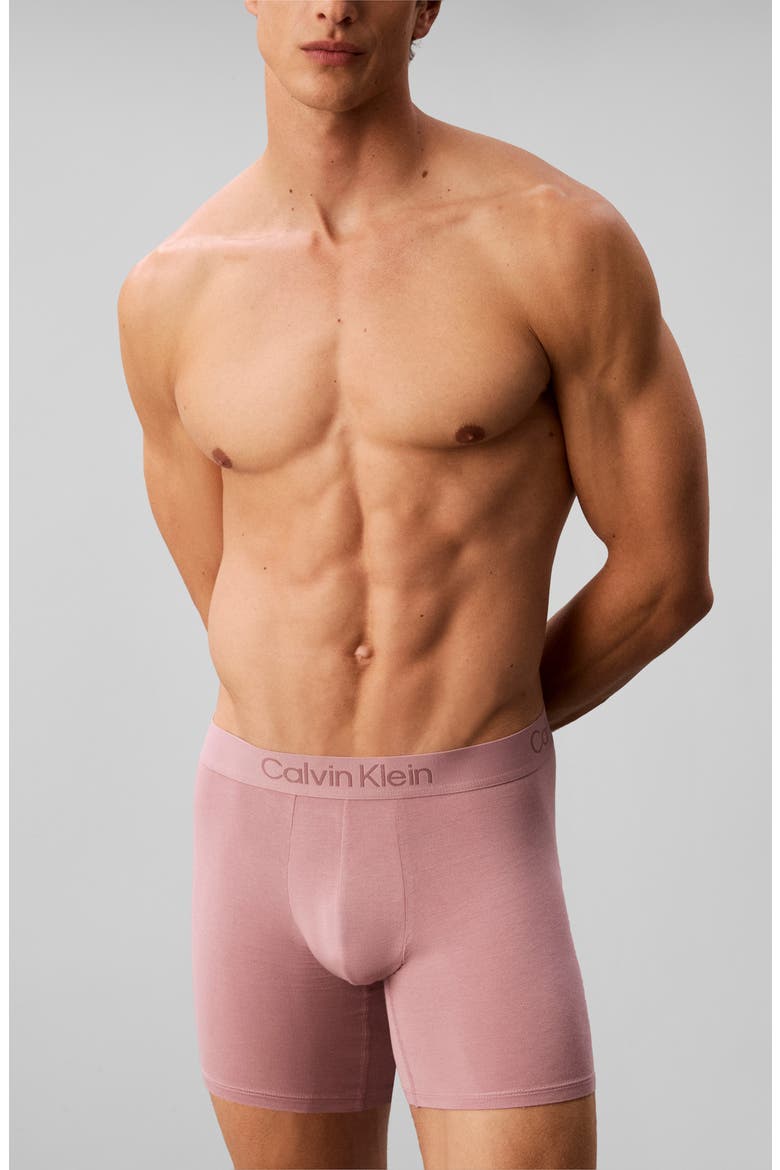 Ultra-Soft Stretch Modal 3-Pack Boxer Briefs, Alternate, color, DARK SAPPHIRE/DO/GREY HEATHER