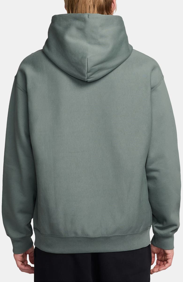 Nike Fleece Hoodie, Alternate, color, 364 Clygrn/White