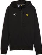 PUMA Ferrari Motosport Hooded Zip Front Sweatshirt