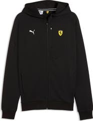 PUMA Ferrari Motosport Hooded Zip Front Sweatshirt