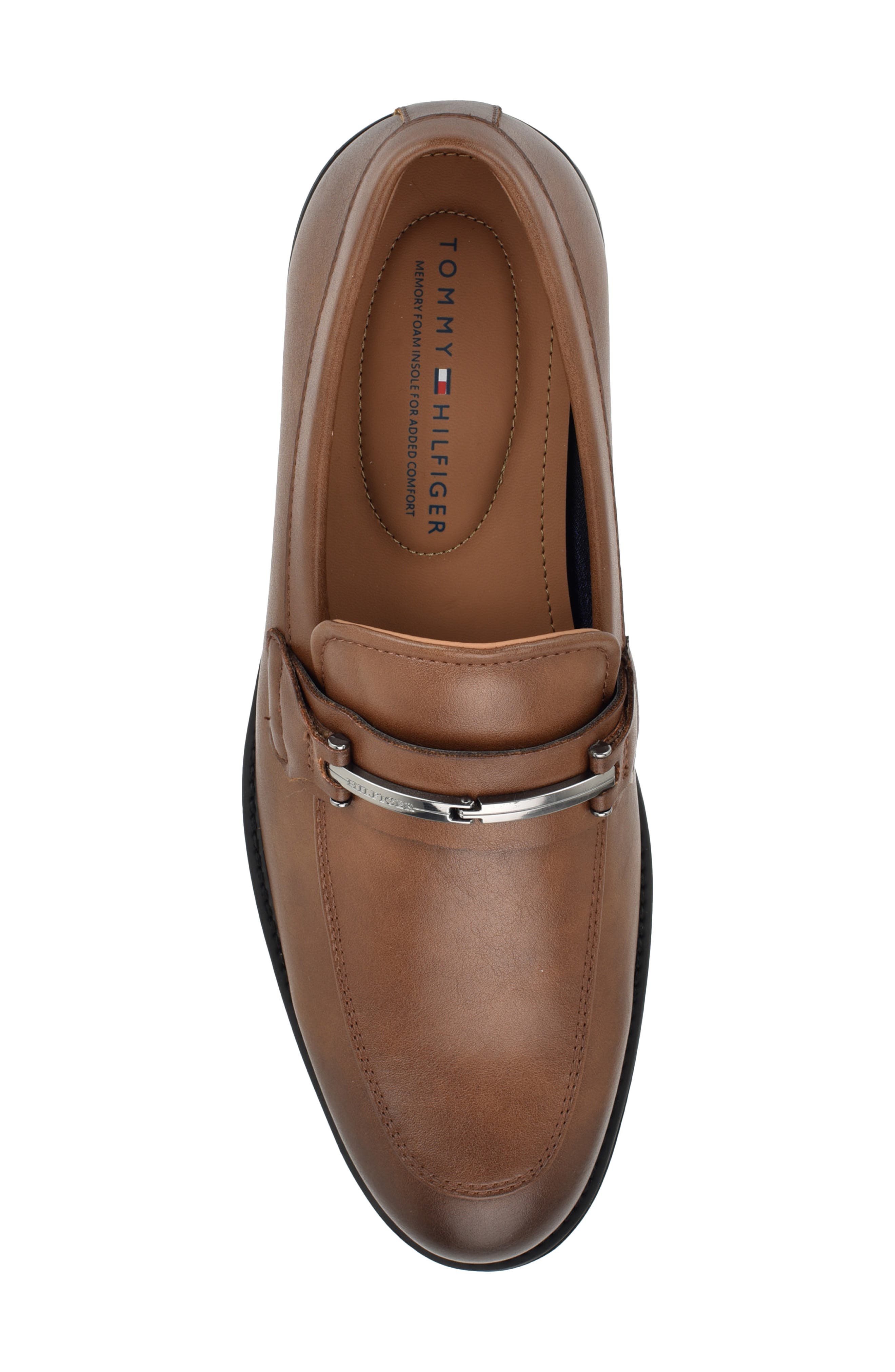 Jonnty Faux Leather Bit Loafer, Alternate, color, LIGHT BROWN