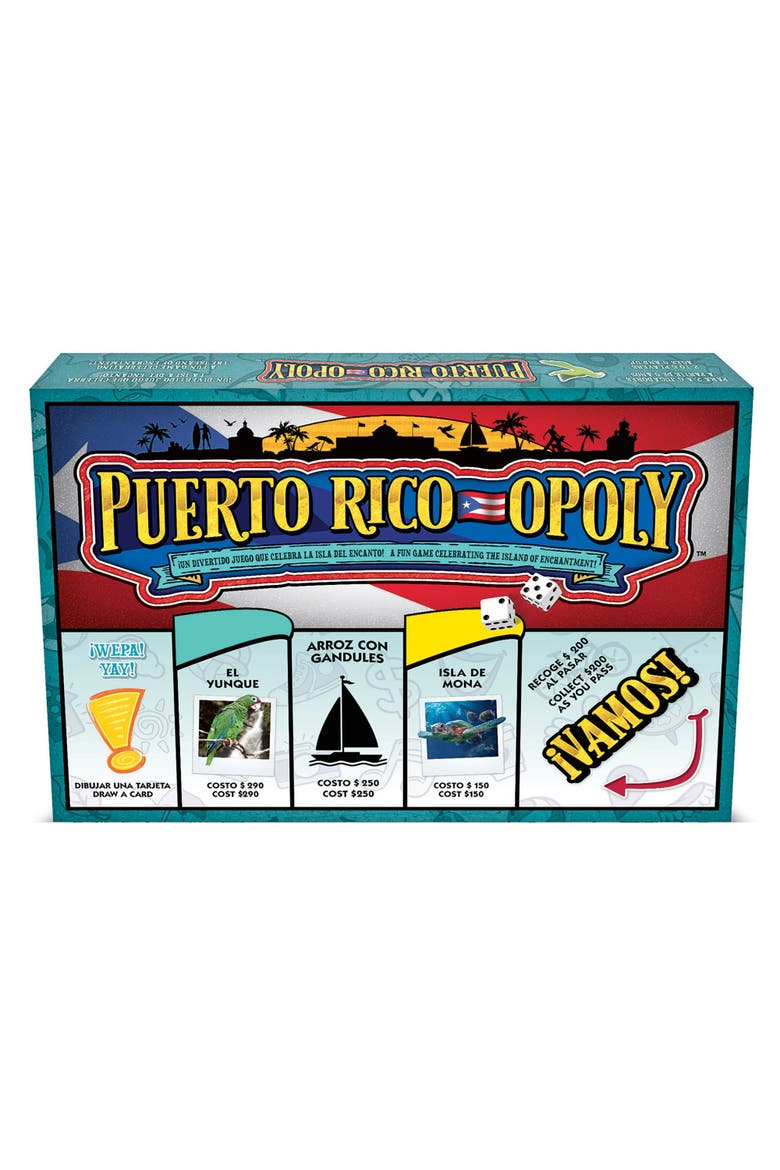 Puerto Ricoopoly Monopoly Board Game, Main, color, Multicolored