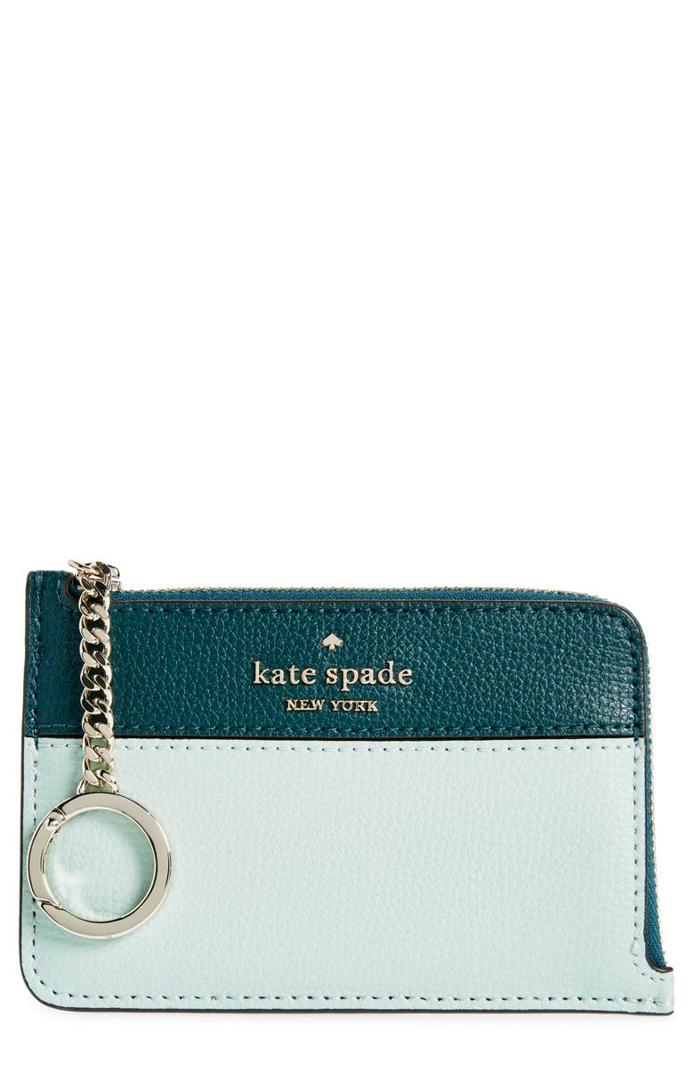 Kate Spade New York zip cardholder wallet, Main, color, 