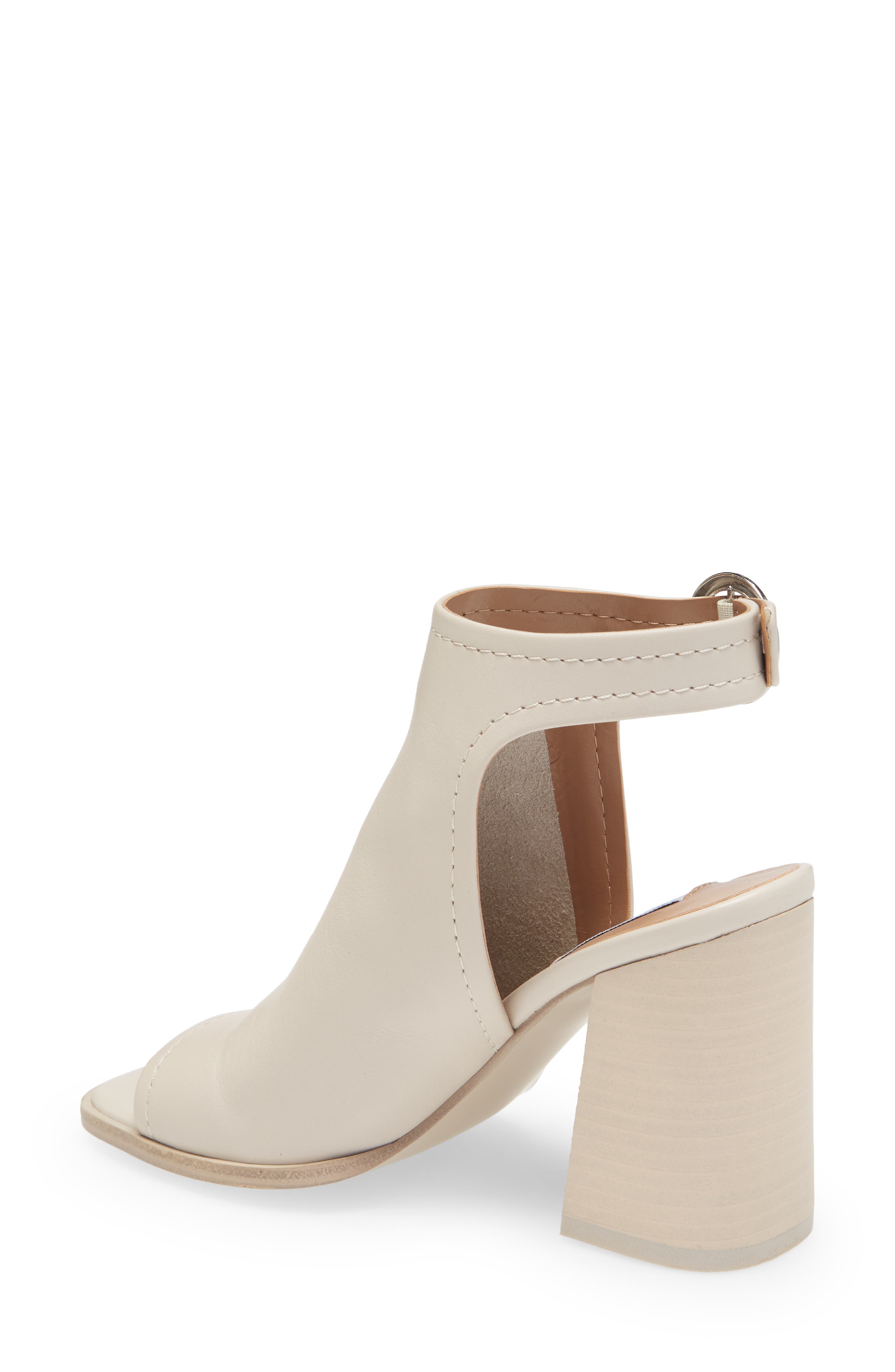 Tangible Sandal, Alternate, color, BONE LEATHER