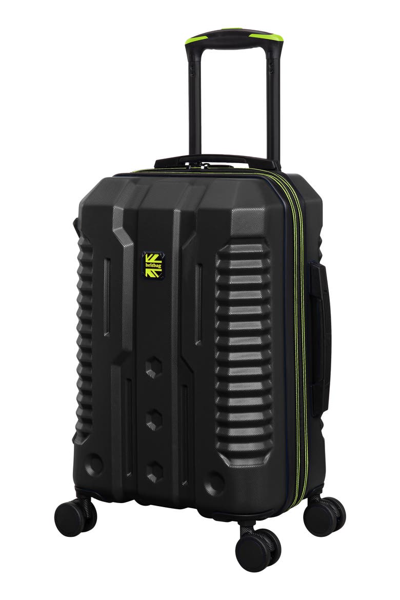 Stonegate 21-Inch Carry-On Hardside Luggage, Main, color, BLACK
