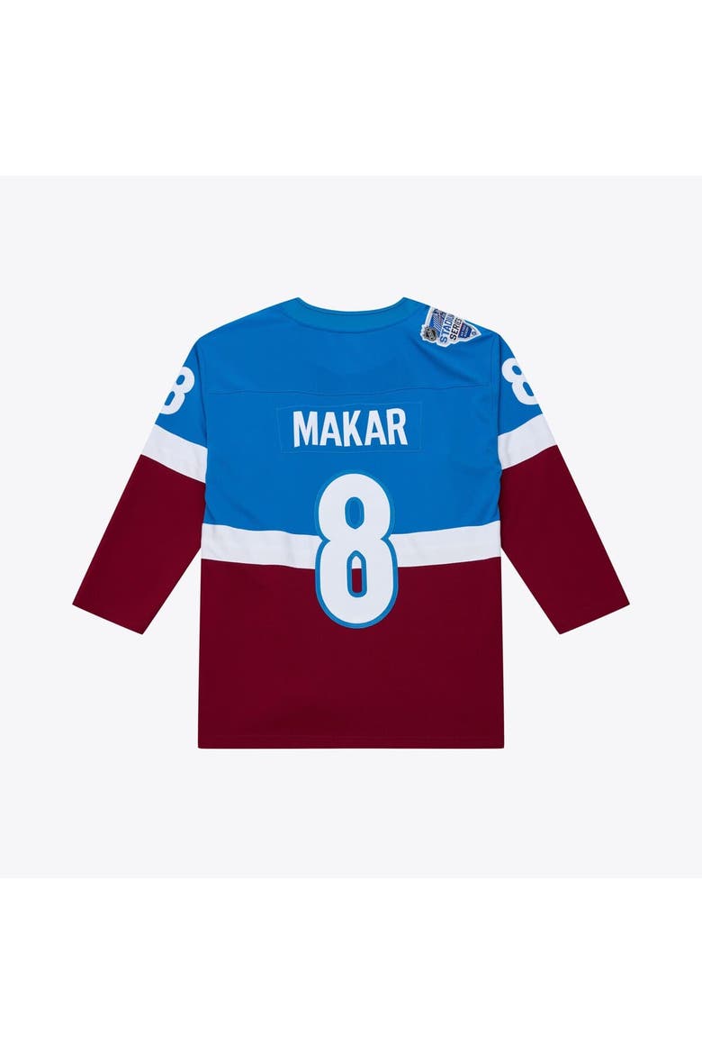 Men's Mitchell & Ness Cale Makar Blue Colorado Avalanche 2020 Power Play Jersey, Alternate, color, Blue