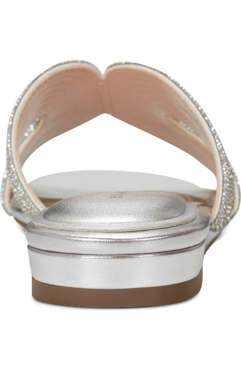 Easy Spirit Colter Slide Sandal, Alternate, color, Silver