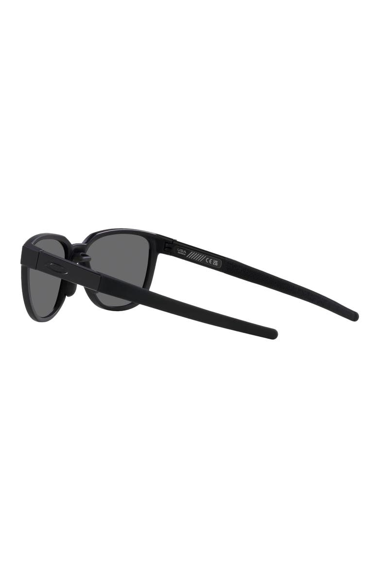 Actuator 57mm Polarized Rectangular Sunglasses, Alternate, color, MATTE BLACK