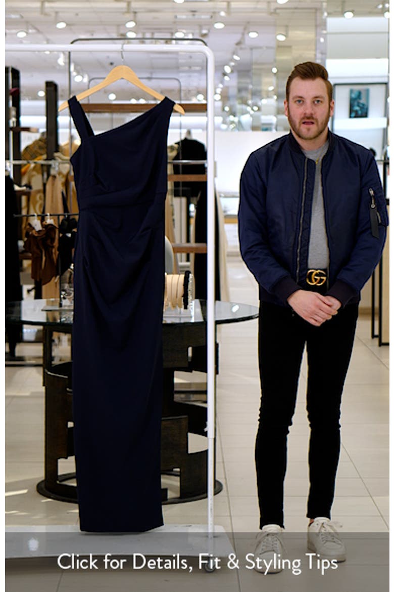 Draped Asymmetric Gown video
