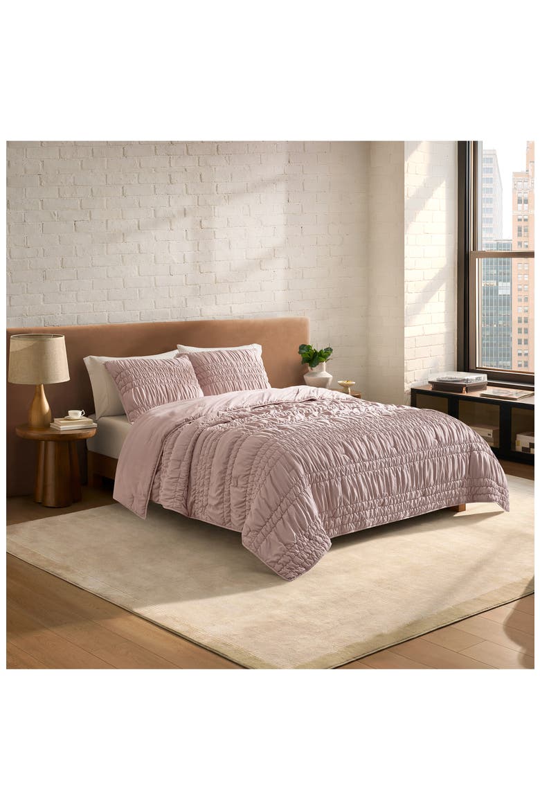 Devon Tide Comforter & Shams Set, Alternate, color, ROSEWOOD