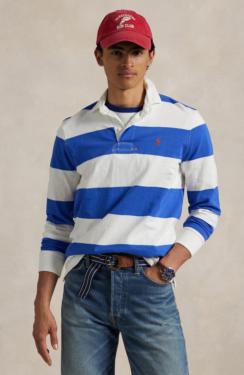 Polo Ralph Lauren The Iconic Rugby Shirt, Alternate, color, 