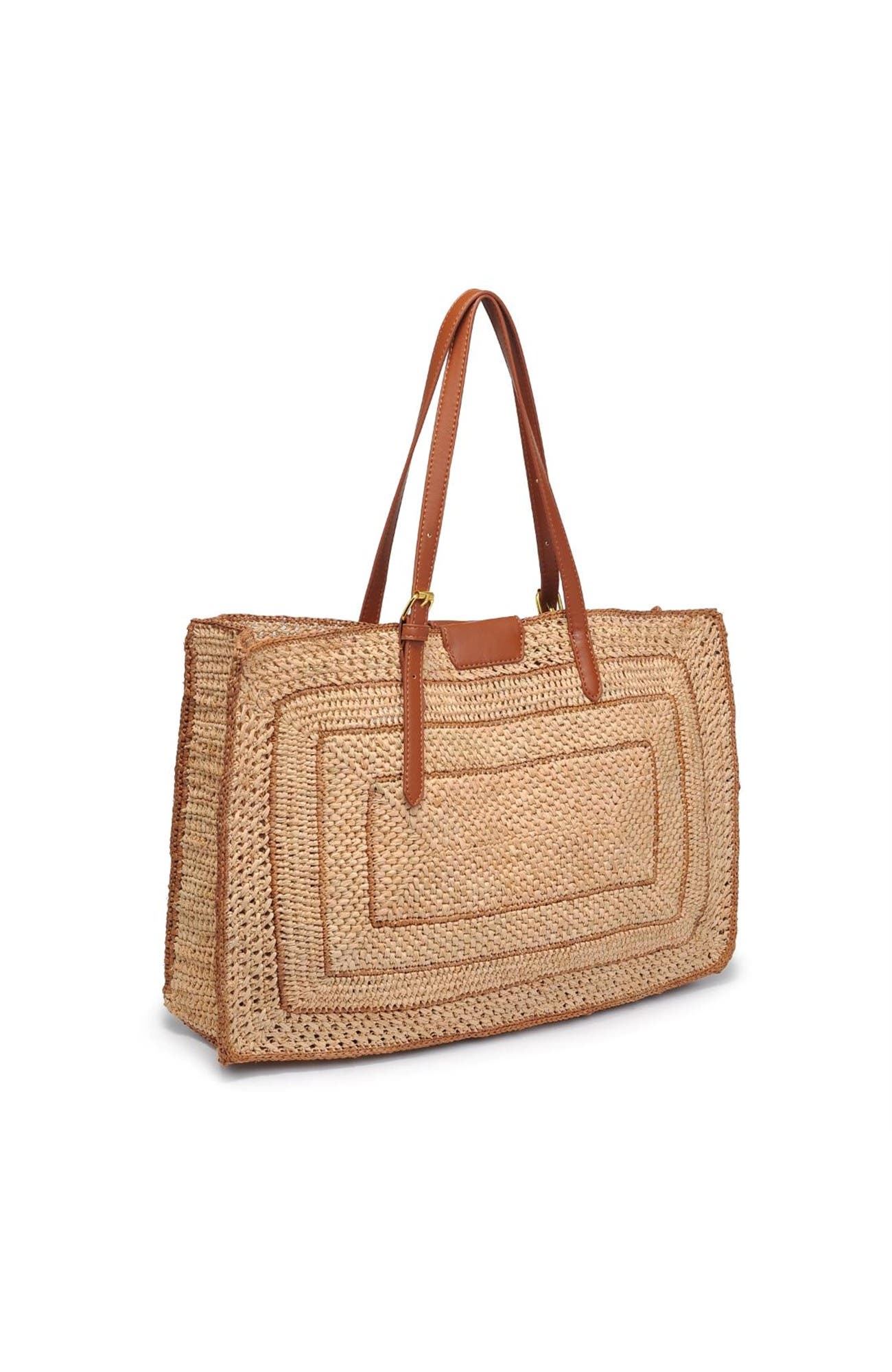 Demi Tote, Alternate, color, Natural