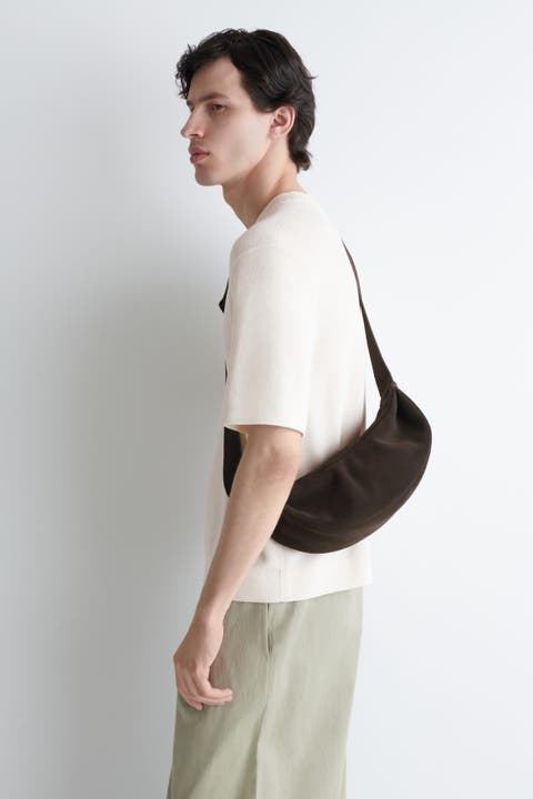 Swing Crossbody Bag - Textured Leather