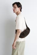 COS Swing Crossbody Bag - Textured Leather