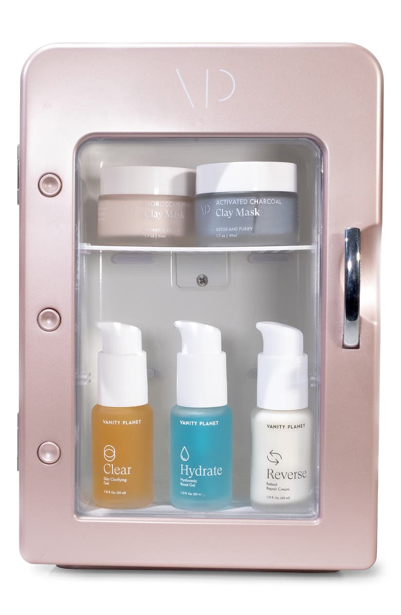 VANITY PLANET Fria Skin Care Fridge, Alternate, color,