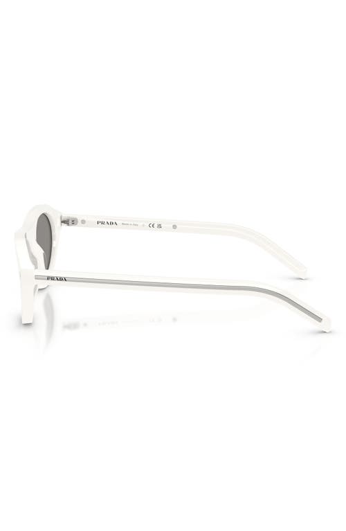 Prada 52mm Irregular Sunglasses