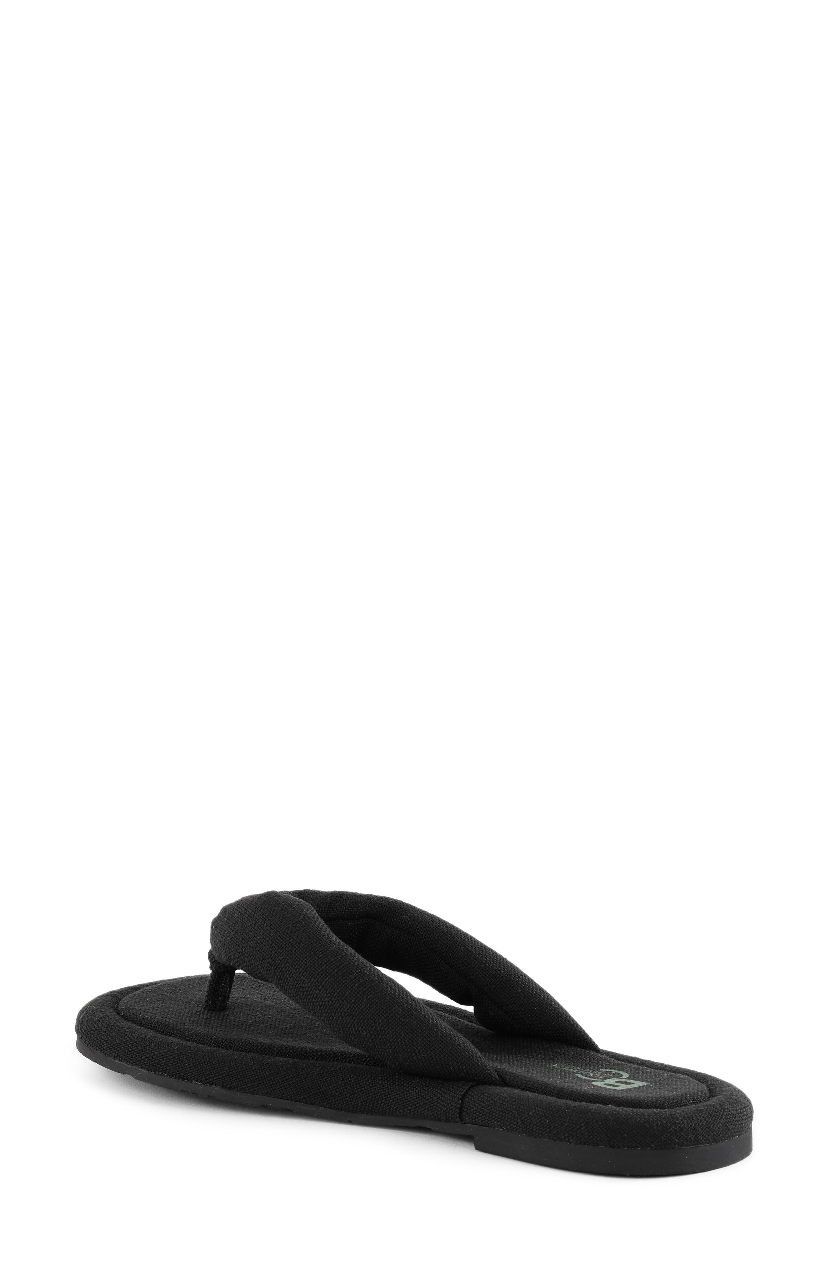 BC Footwear Flipside Flip Flop, Alternate, color, Black