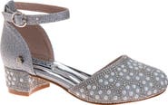 BADGLEY MISCHKA Kids' Glitter d'Orsay Pump