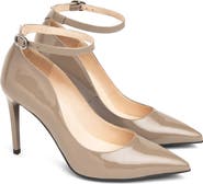 NeroGiardini Ankle Strap Pointed Toe Pump