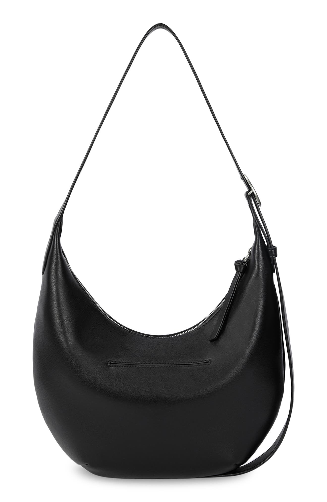 Oryany Crescent Leather Shoulder Bag, Alternate, color, 
