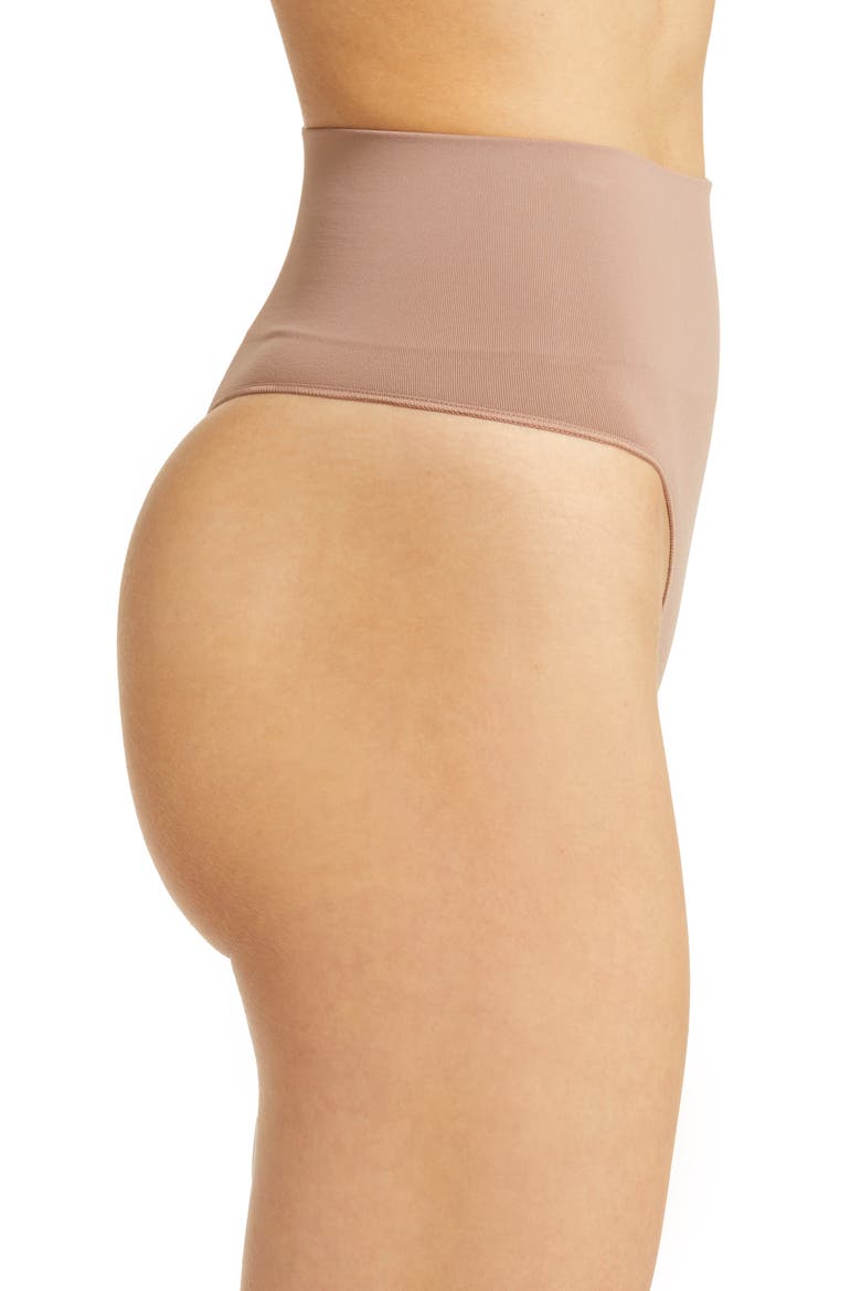SPANXshape™ ExtraOrdinary Thong, Alternate, color, CAFE AU LAIT