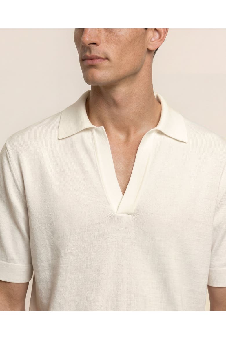 Raffertie Merino Relaxed Fit Shirt, Alternate, color, White Sand