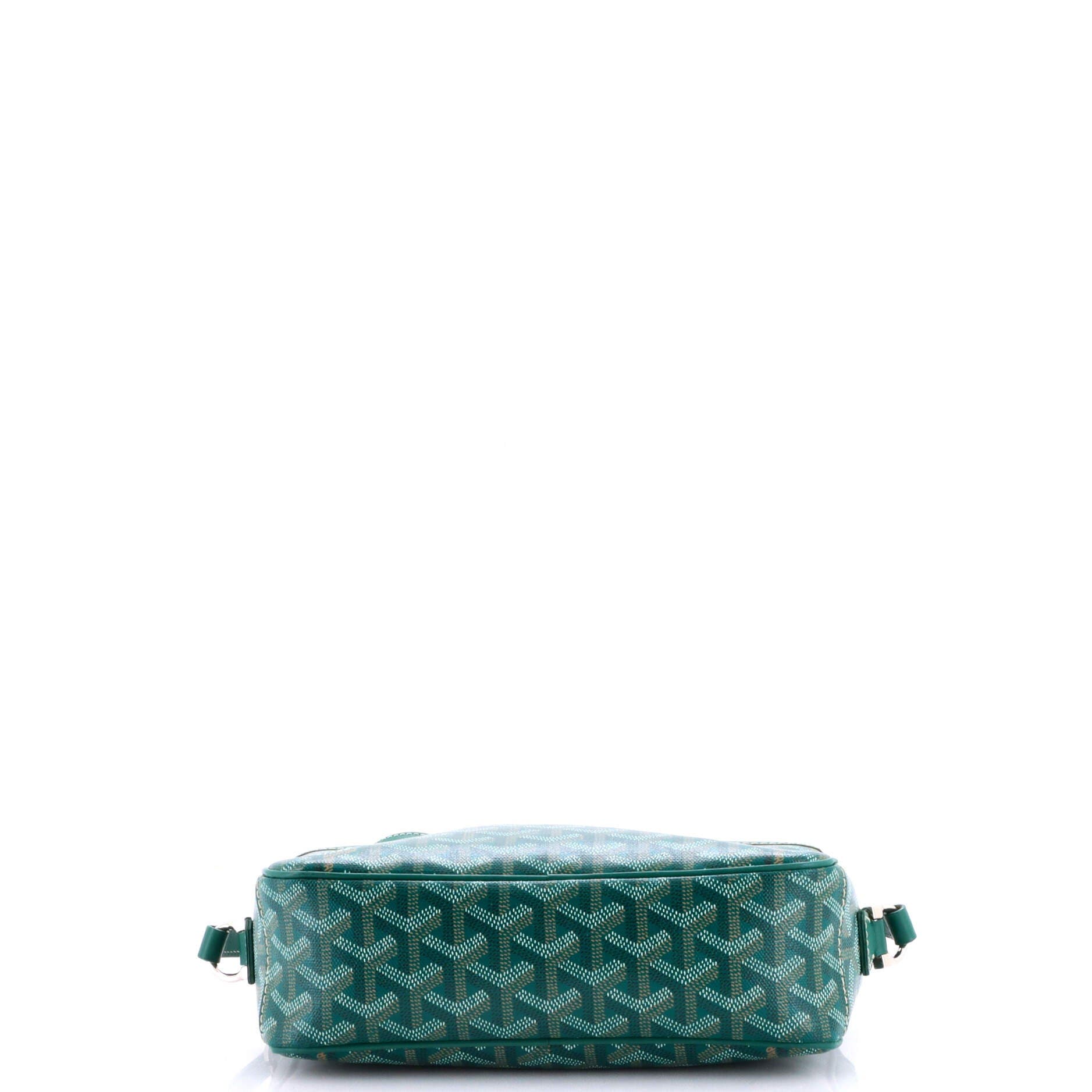 Cap Vert Bag Coated Canvas, Alternate, color, Green