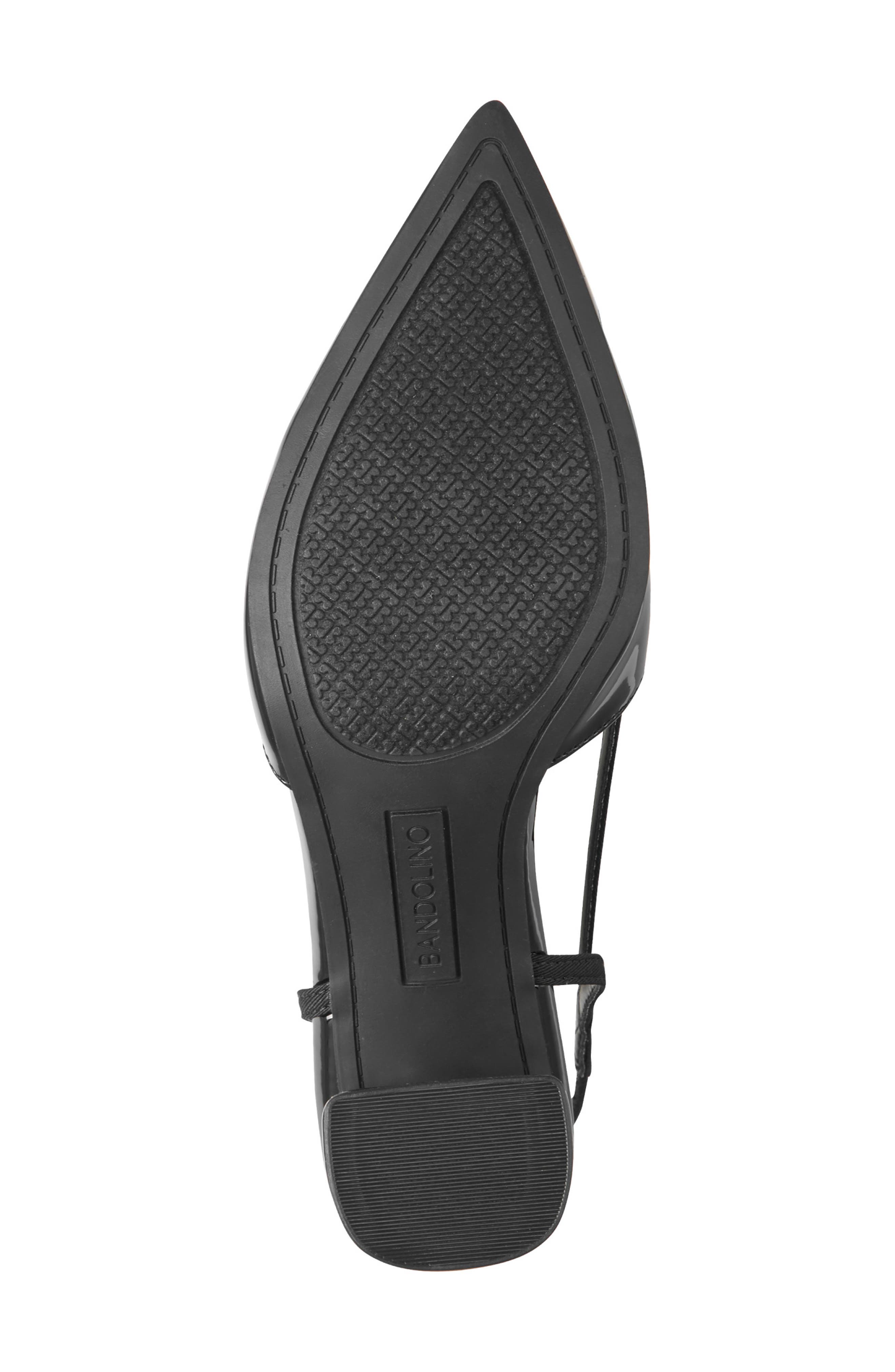 Sanessa Slingback Block Heel Pump, Alternate, color, BLACK