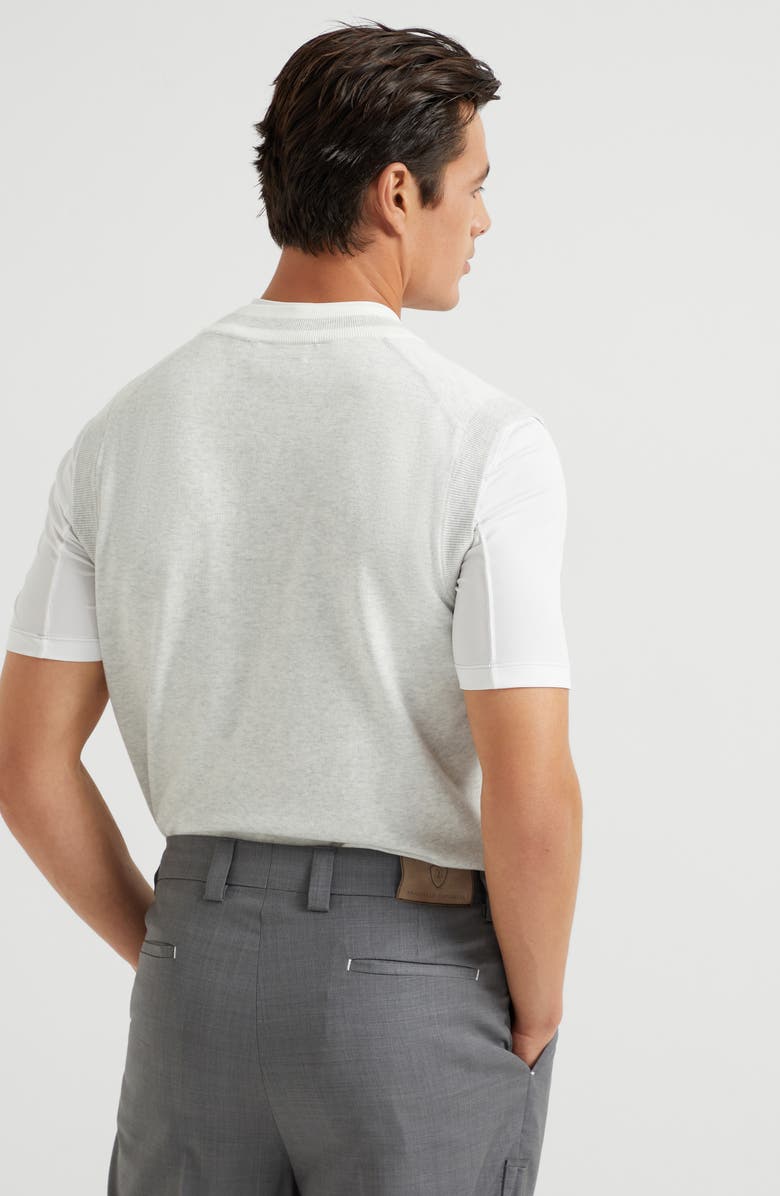 Brunello Cucinelli Cotton vest, Alternate, color, 
