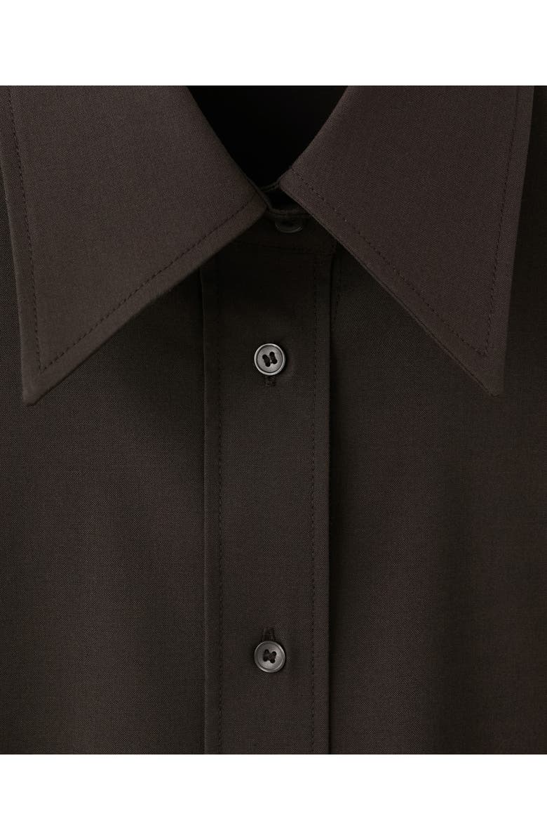 MANGO Straight Pocket Button-Up Shirt, Alternate, color, 