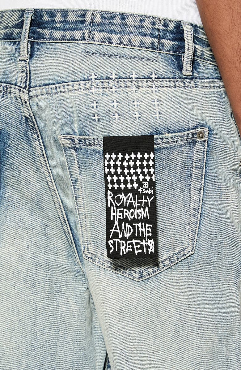 Ksubi Anti K Punk Baggy Jeans, Alternate, color, Denim