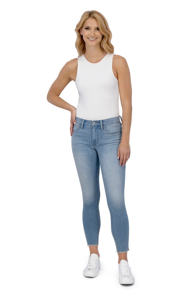Ava Mid Rise Skinny Jeans, Alternate, color, MAJA FRAY