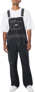 True Religion Big T Denim Overalls