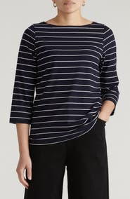 Universal Standard Belle Breton Stripe Top