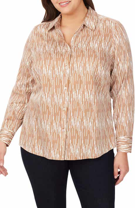 Foxcroft Ava Print Blouse