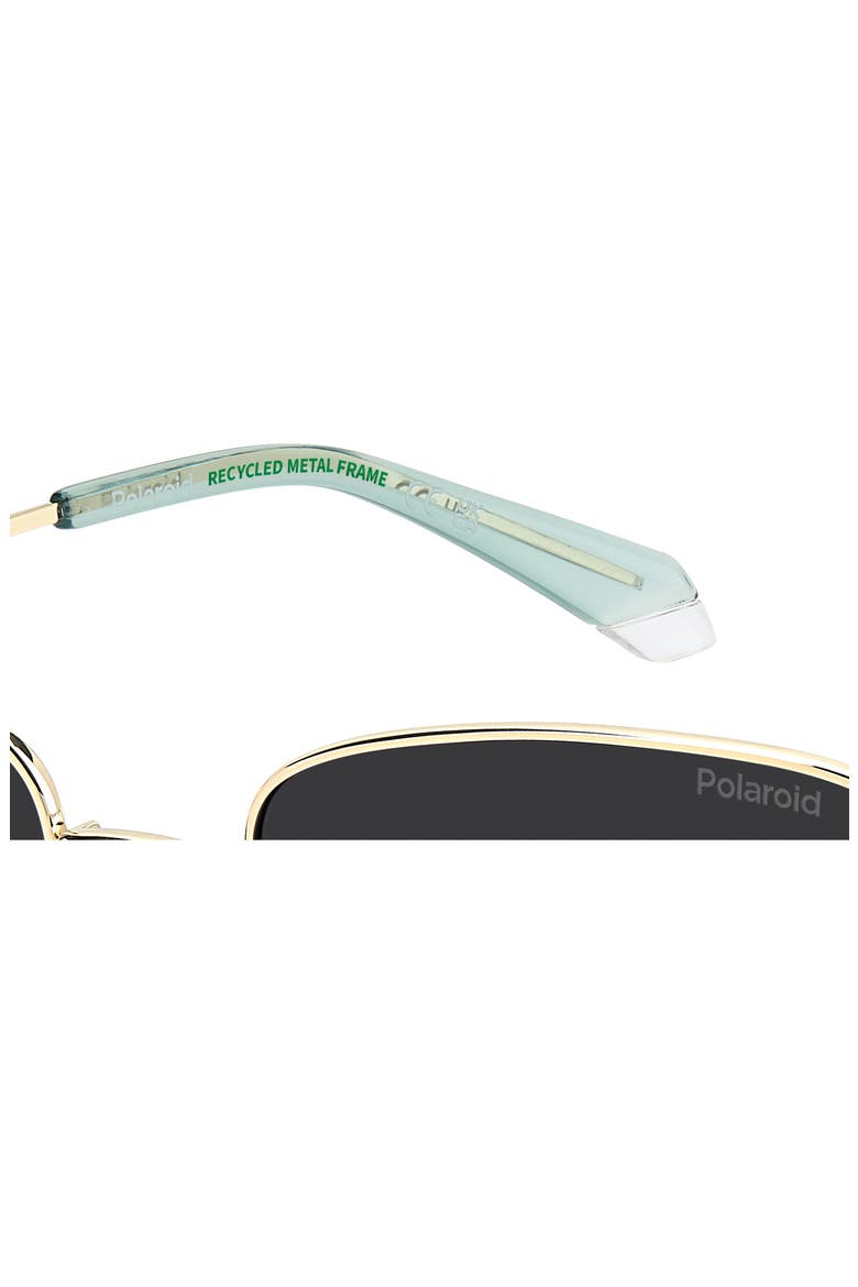 56mm Polarized Gradient Square Sunglasses, Alternate, color, 0J5G-WJ