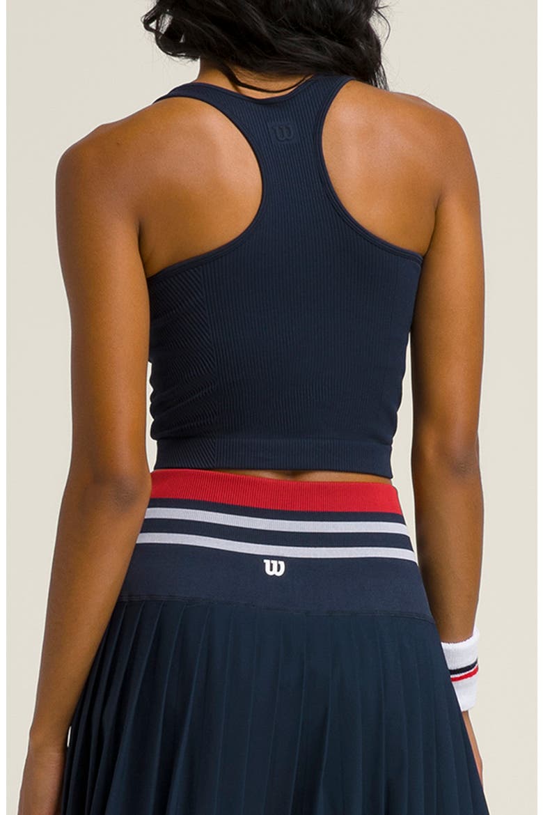 Everyday Brami Rib Bra Tank, Alternate, color, CLASSIC NAVY