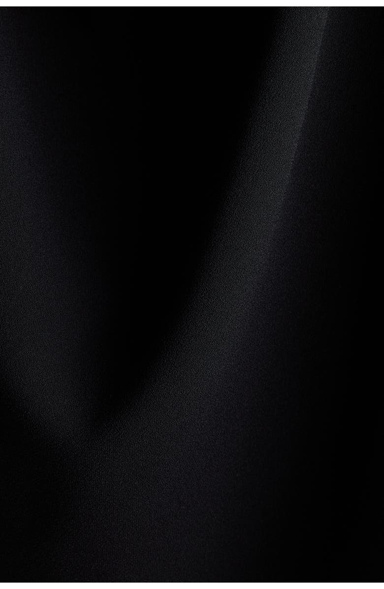 H&M Cowl-neck Top, Alternate, color, Black